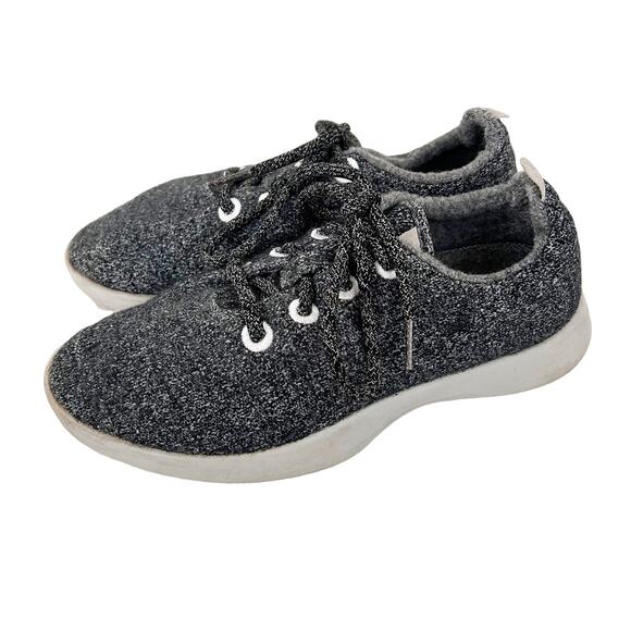 Allbirds Gray Merino Wool Runners Sneakers Sz 8 - Picture 4 of 8